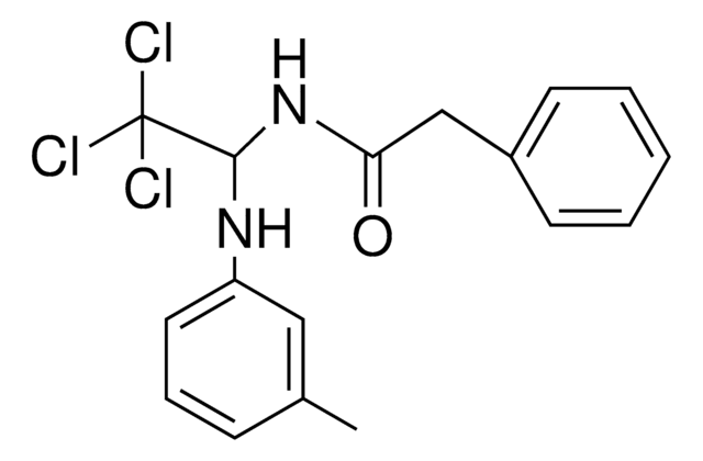 2-PHENYL-N-(2,2,2-TRICHLORO-1-M-TOLYLAMINO-ETHYL)-ACETAMIDE AldrichCPR