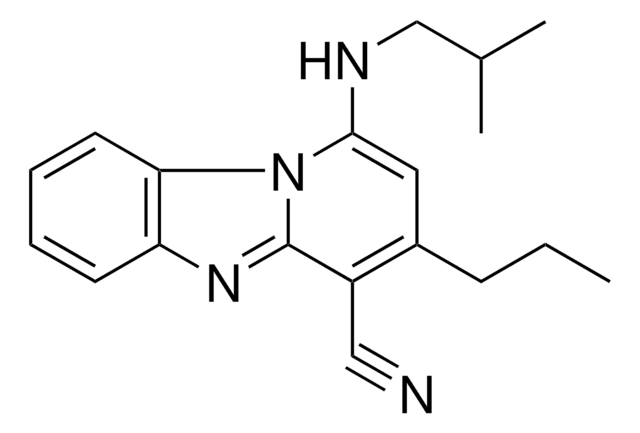 1-(ISOBUTYLAMINO)-3-PROPYLPYRIDO(1,2-A)BENZIMIDAZOLE-4-CARBONITRILE AldrichCPR