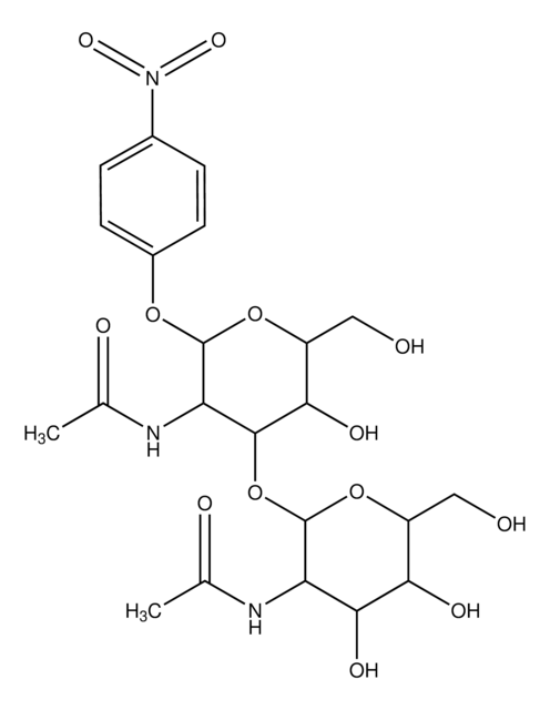 4-Nitrophenyl 2-acetamido-2-deoxy-3-O-(2-acetamido-2-deoxy-&#946;-D-glucopyranosyl)-&#945;-D-galactopyranoside &#8805;98%