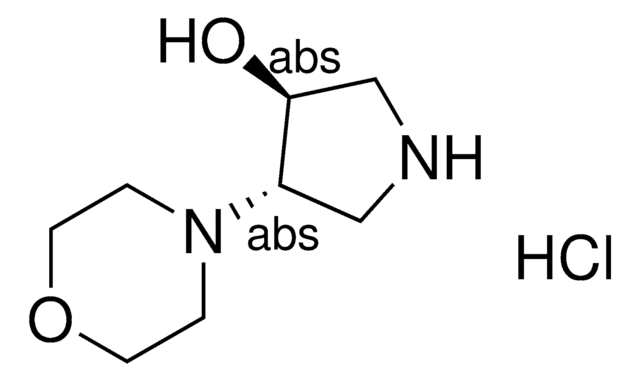 (3S,4S)-4-Morpholinopyrrolidin-3-ol hydrochloride AldrichCPR