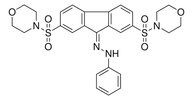 N-(2,7-BIS-(MORPHOLINE-4-SULFONYL)-FLUOREN-9-YLIDENE)-N'-PHENYL-HYDRAZINE AldrichCPR