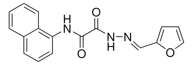 2-(2-(2-FURYLMETHYLENE)HYDRAZINO)-N-(1-NAPHTHYL)-2-OXOACETAMIDE AldrichCPR