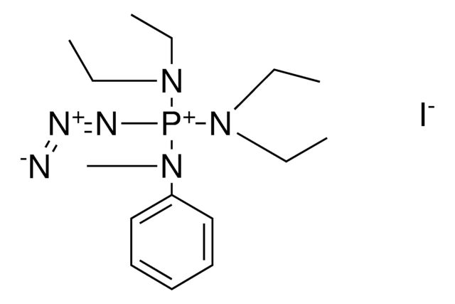 1-[BIS(DIETHYLAMINO)(METHYLANILINO)PHOSPHONIO]-1,2-TRIAZADIEN-2-IUM IODIDE AldrichCPR