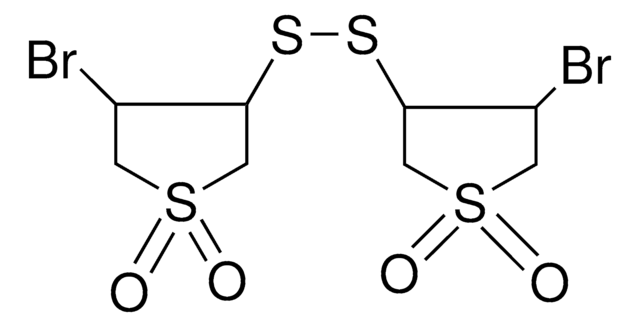 3-BROMO-4-[(4-BROMO-1,1-DIOXIDOTETRAHYDRO-3-THIENYL)DISULFANYL]TETRAHYDROTHIOPHENE 1,1-DIOXIDE AldrichCPR