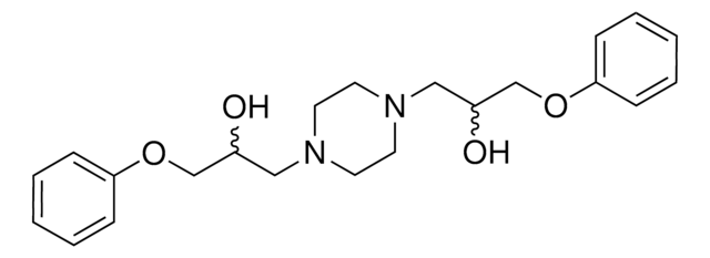 3,3'-(piperazine-1,4-diyl)bis(1-phenoxypropan-2-ol) AldrichCPR