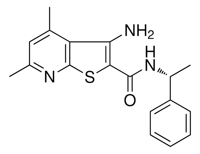 S-3-AMINO-4,6-DIMETHYL-THIENO(2,3-B)PYRIDINE-2-CARBOXYLIC ACID (1-PH ...