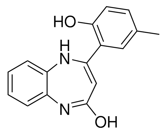 (E)-4-(2-Hydroxy-5-methylphenyl)-1H-benzo[b][1,4]diazepin-2(3H)-one AldrichCPR