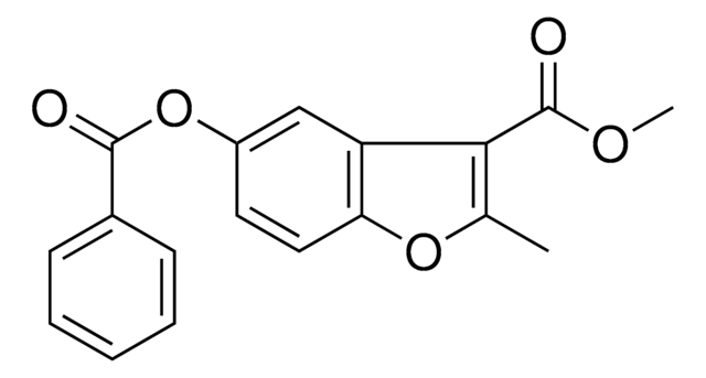 METHYL 5-(BENZOYLOXY)-2-METHYL-1-BENZOFURAN-3-CARBOXYLATE AldrichCPR