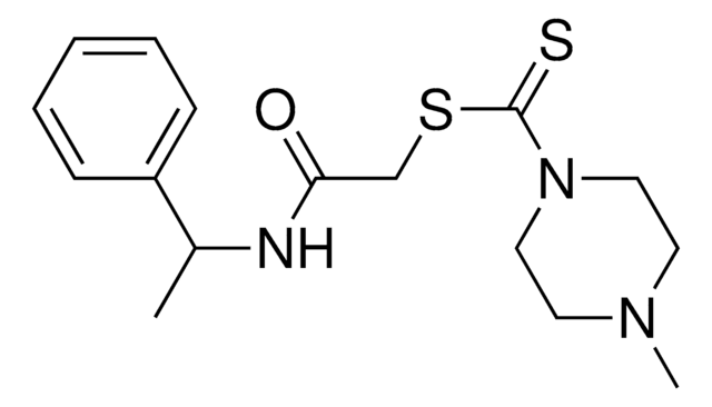 2-OXO-2-[(1-PHENYLETHYL)AMINO]ETHYL 4-METHYL-1-PIPERAZINECARBODITHIOATE AldrichCPR