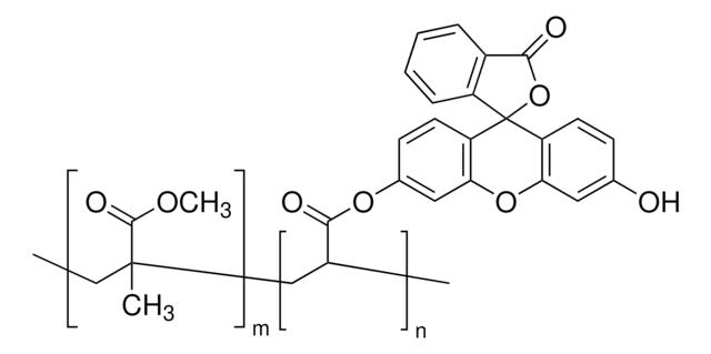 Poly[methyl methacrylate-co-(fluorescein O-acrylate)]