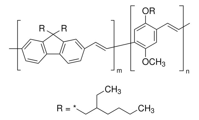 Poly[(9,9-di-(2-ethylhexyl)-9H-fluorene-2,7-vinylene)-co-(1-methoxy-4-(2-ethylhexyloxy)-2,5-phenylenevinylene)] (95:5 mole ratio)