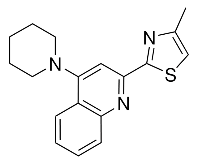 2-(4-METHYL-1,3-THIAZOL-2-YL)-4-(1-PIPERIDINYL)QUINOLINE AldrichCPR