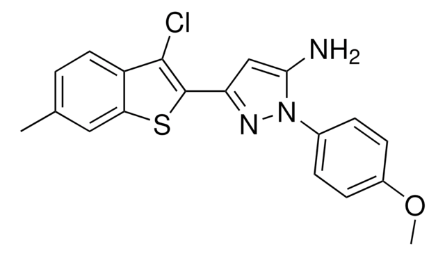 3-(3-CHLORO-6-METHYL-1-BENZOTHIEN-2-YL)-1-(4-METHOXYPHENYL)-1H-PYRAZOL-5-AMINE AldrichCPR