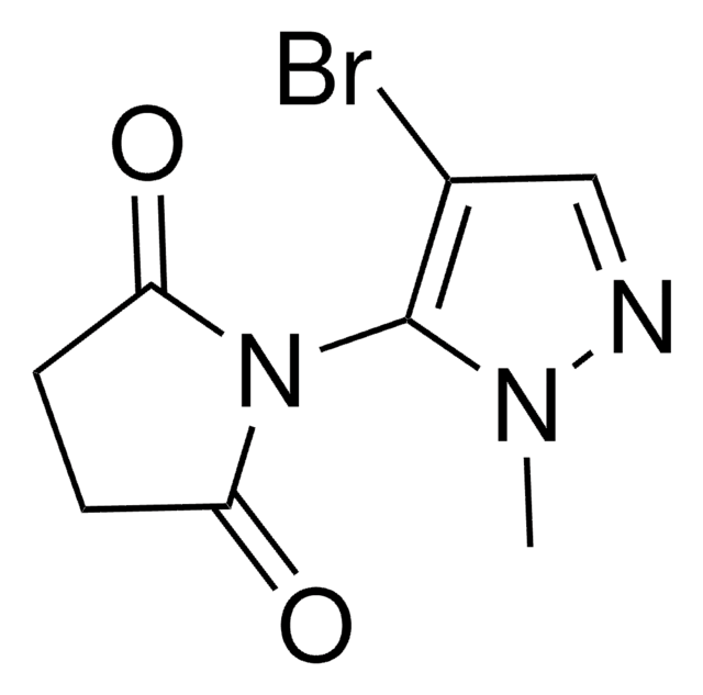 1-(4-BROMO-1-METHYL-1H-PYRAZOL-5-YL)-2,5-PYRROLIDINEDIONE AldrichCPR