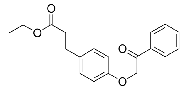 ethyl 3-[4-(2-oxo-2-phenylethoxy)phenyl]propanoate AldrichCPR