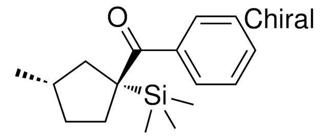 [(1R,3S)-3-METHYL-1-(TRIMETHYLSILYL)CYCLOPENTYL](PHENYL)METHANONE AldrichCPR