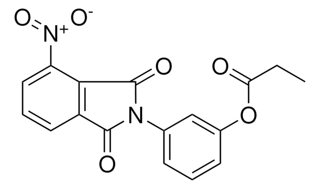 3-(4-NITRO-1,3-DIOXO-1,3-DIHYDRO-2H-ISOINDOL-2-YL)PHENYL PROPIONATE AldrichCPR