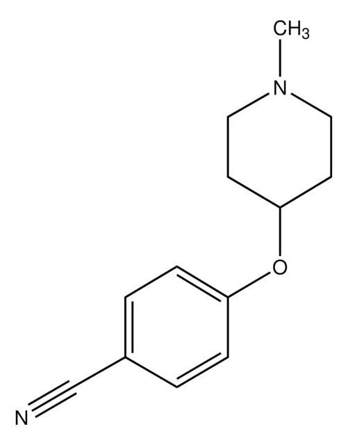 4-(1-Methylpiperidin-4-yloxy)benzonitrile