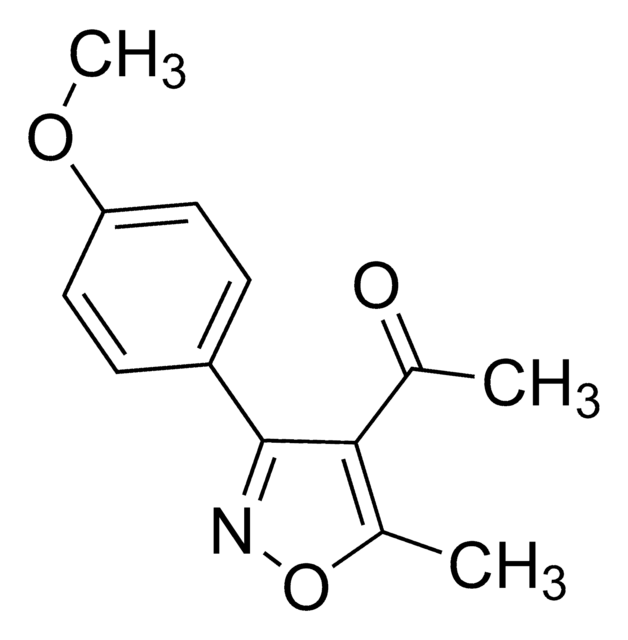 1-(3-(4-Methoxyphenyl)-5-methylisoxazol-4-yl)ethanone AldrichCPR