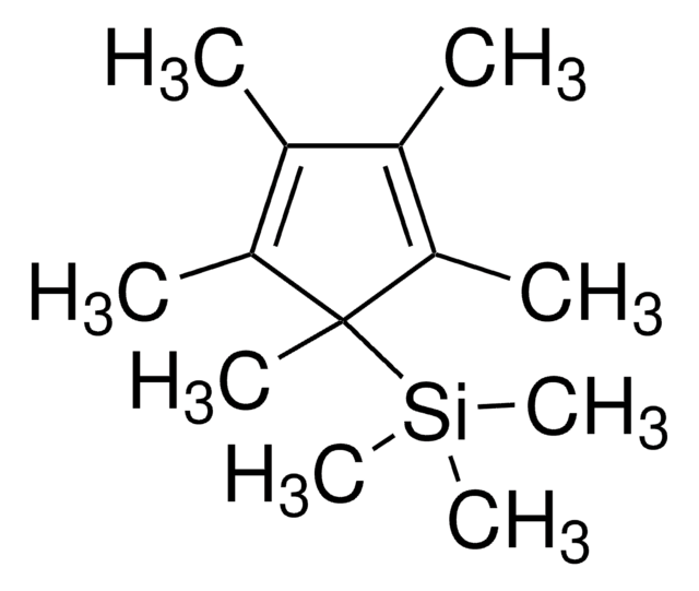 Trimethyl(1,2,3,4,5-pentamethyl-2,4-cyclopentadien-1-yl)silane 97%