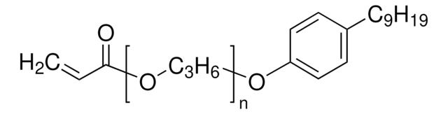 Poly(propylene glycol) 4-nonylphenyl ether acrylate average Mn ~419