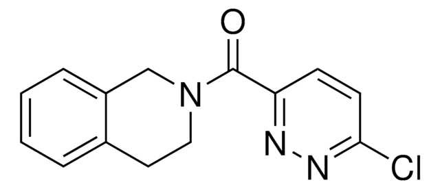 2-[(6-Chloro-3-pyridazinyl)carbonyl]-1,2,3,4-tetrahydroisoquinoline AldrichCPR