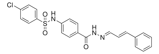 4-CL-N-(4-((2-(3-PH-2-PROPENYLIDENE)HYDRAZINO)CARBONYL)PHENYL)BENZENESULFONAMIDE AldrichCPR