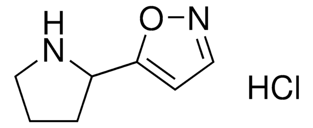 5-(Pyrrolidin-2-yl)isoxazole hydrochloride AldrichCPR