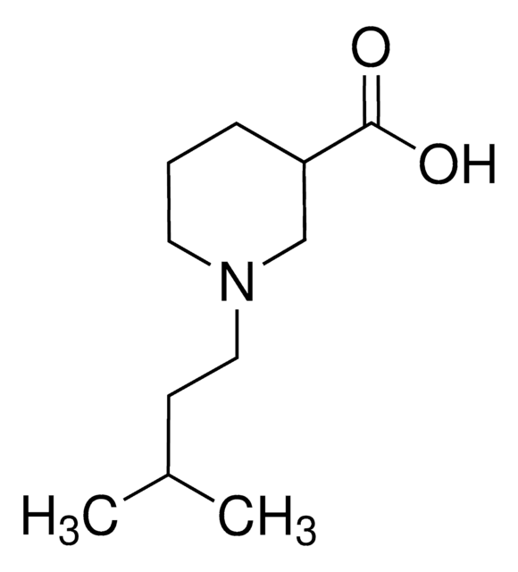 1-Isopentyl-3-piperidinecarboxylic acid AldrichCPR