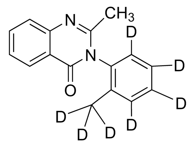 Methaqualone-D7 solution 100&#160;&#956;g/mL in methanol, ampule of 1&#160;mL, certified reference material, Cerilliant&#174;