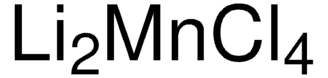 Manganese(II) chloride bis(lithium chloride) complex solution 0.5&#160;M in THF, density: 0.956&#160;g/mL&#160;at 25&#160;°C