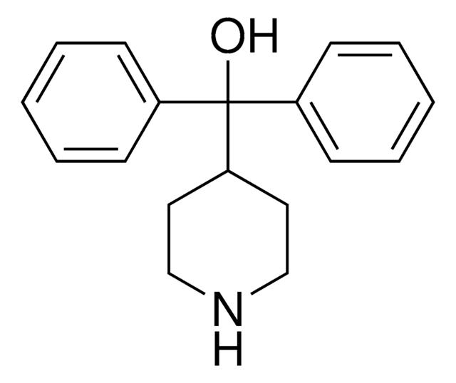 &#945;,&#945;-Diphenyl-4-piperidinemethanol certified reference material, TraceCERT&#174;, Manufactured by: Sigma-Aldrich Production GmbH, Switzerland