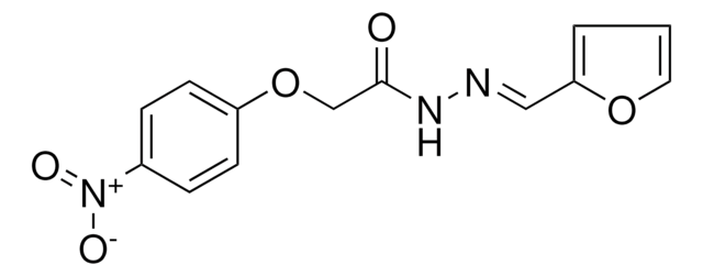 N'-(2-FURYLMETHYLENE)-2-(4-NITROPHENOXY)ACETOHYDRAZIDE AldrichCPR