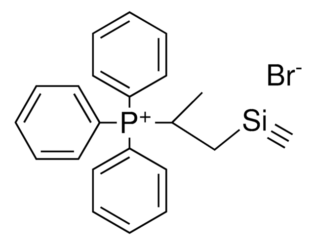 [1-METHYL-2-(METHYLIDYNESILYL)ETHYL](TRIPHENYL)PHOSPHONIUM BROMIDE AldrichCPR