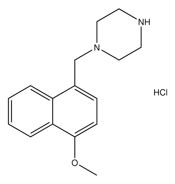 1-((4-Methoxynaphthalen-1-yl)methyl)piperazine hydrochloride AldrichCPR