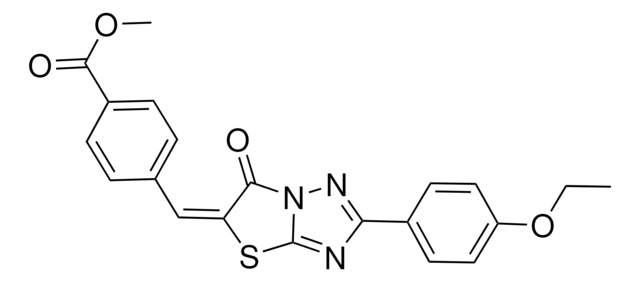 METHYL 4-[(E)-(2-(4-ETHOXYPHENYL)-6-OXO[1,3]THIAZOLO[3,2-B][1,2,4]TRIAZOL-5(6H)-YLIDENE)METHYL]BENZOATE AldrichCPR