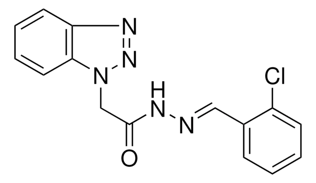 2-BENZOTRIAZOL-1-YL-ACETIC ACID (2-CHLORO-BENZYLIDENE)-HYDRAZIDE AldrichCPR