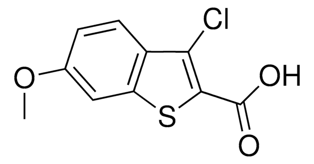 3-CHLORO-6-METHOXY-1-BENZOTHIOPHENE-2-CARBOXYLIC ACID AldrichCPR