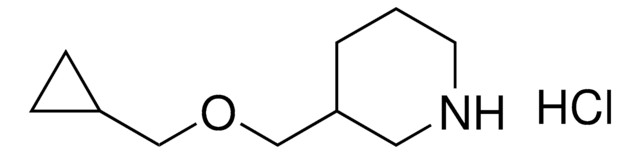 3-((Cyclopropylmethoxy)methyl)piperidine hydrochloride AldrichCPR