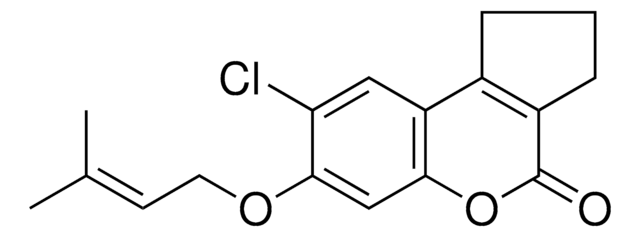 8-CHLORO-7-((3-METHYL-2-BUTENYL)OXY)-2,3-DIHYDROCYCLOPENTA(C)CHROMEN-4(1H)-ONE AldrichCPR