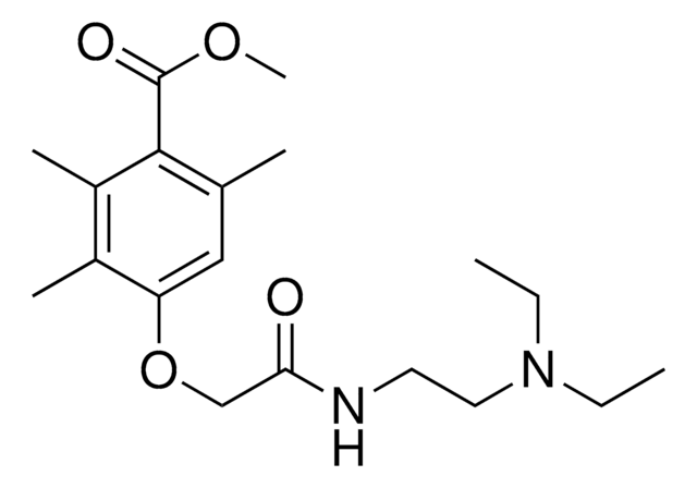 METHYL 4-(2-((2-(DIETHYLAMINO)ETHYL)AMINO)-2-OXOETHOXY)-2,3,6-TRIMETHYLBENZOATE AldrichCPR