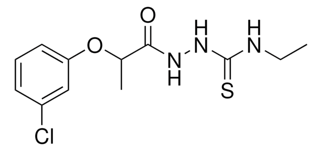 2-[2-(3-CHLOROPHENOXY)PROPANOYL]-N-ETHYLHYDRAZINECARBOTHIOAMIDE AldrichCPR