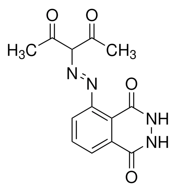 3-(1-Acetylacetonylazo)phthalhydrazide BioReagent, suitable for fluorescence, &#8805;97.0% (HPLC)