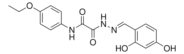 2-(2-(2,4-DIHYDROXYBENZYLIDENE)HYDRAZINO)-N-(4-ETHOXYPHENYL)-2-OXOACETAMIDE AldrichCPR