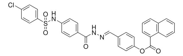 4-(2-(4-(((4-CL-PHENYL)SULFONYL)AMINO)BENZOYL)CARBOHYDRAZONOYL)PH 1-NAPHTHOATE AldrichCPR