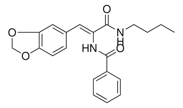 N-(2-(1,3-BENZODIOXOL-5-YL)-1-((BUTYLAMINO)CARBONYL)VINYL)BENZAMIDE AldrichCPR