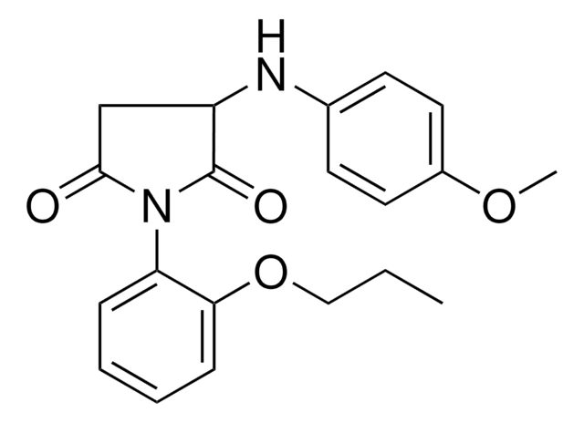 3-(4-METHOXY-PHENYLAMINO)-1-(2-PROPOXY-PHENYL)-PYRROLIDINE-2,5-DIONE AldrichCPR