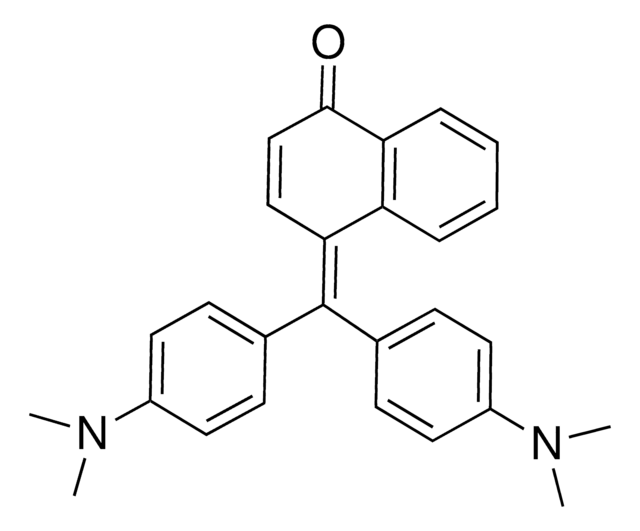 4-(BIS(4-(DIMETHYLAMINO)PHENYL)METHYLENE)-1(4H)-NAPHTHALENONE AldrichCPR