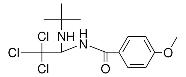 N-(1-TERT-BUTYLAMINO-2,2,2-TRICHLORO-ETHYL)-4-METHOXY-BENZAMIDE AldrichCPR