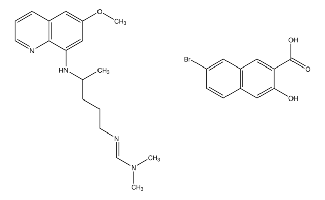 7-bromo-3-hydroxy-2-naphthoic acid compound with N'-{(E)-4-[(6-methoxy-8-quinolinyl)amino]pentyl}-N,N-dimethylimidoformamide AldrichCPR